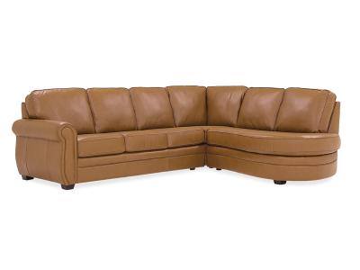 Palliser 4-Seat Bumper Sectional - Viceroy Sectionals