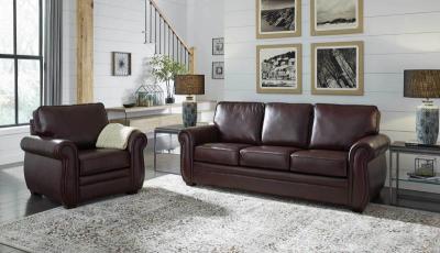 Palliser Leather 3-Seat Sofa - Viceroy Sofas