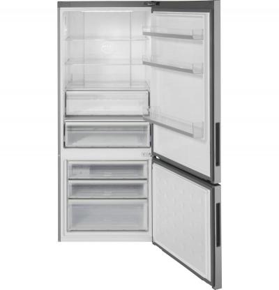 28" Haier 15 Cu. Ft. Bottom Freezer Refrigerator - HRB15N3BGS