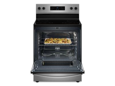 30" Whirlpool Freestanding Electric Range with 4 Elements - YWFES3530RS