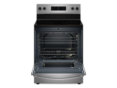 30" Whirlpool Freestanding Electric Range with 4 Elements - YWFES3530RS