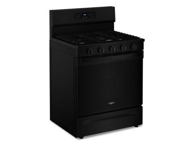 30" Whirlpool 5.0 Cu. Ft. Freestanding Gas Range with Air Fry - WFGS5030RB