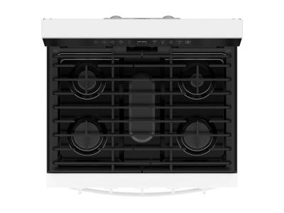 30" Whirlpool 5.3 Cu. Ft. Smart Gas Range with Air Cooking Technology - WFGS7530RW