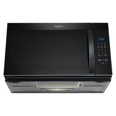 30" Whirlpool 1.7 Cu. Ft. Over The Range Microwave with 900-Watts Cooking Power in Black - YWMMS3130RB