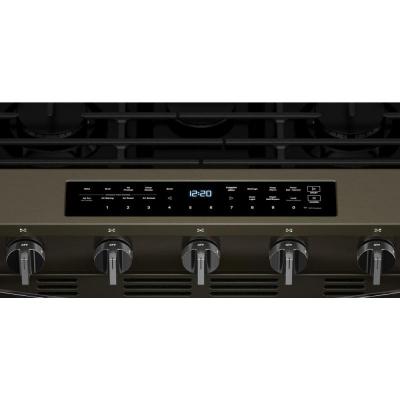 30" Whirlpool Smart Slide In Gas Range with Air Cooking Technology - WSGS7530RV