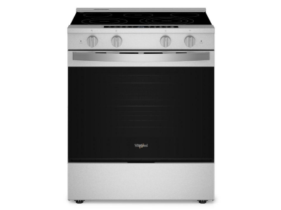 30" Whirlpool Smart Slide In Electric Range with Air Cooking Technology - YWSES7530RZ