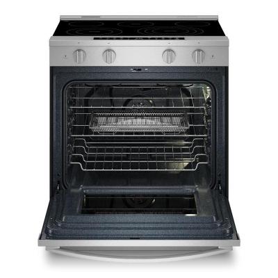 30" Whirlpool Smart Slide In Electric Range with Air Cooking Technology - YWSES7530RZ