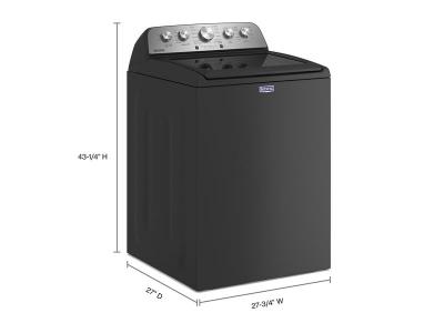 28" Maytag 5.5 Cu. Ft. Top Load Washer with Extra Power - MVW5430PBK