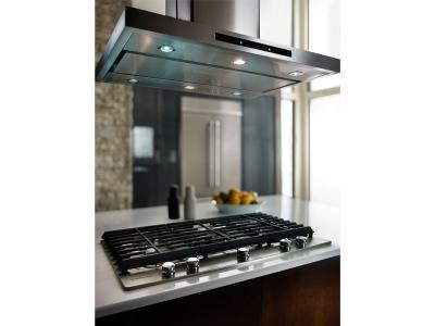 30" KitchenAid 5-Burner Gas Cooktop with Griddle - KCGS950ESS