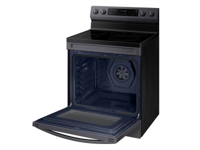 30" Samsung 6.3 Cu. Ft. Freestanding Electric Range With Air Fry And Wi-fi - NE63A6711SG