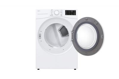 27" LG 7.4 Cu. Ft. Ultra Capacity Front Load Dryer with Sensor Dry - DLE3470W