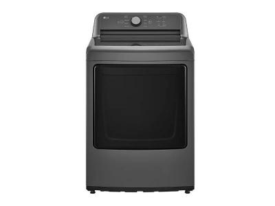 27" LG 7.3 Cu. Ft. Ultra Large Capacity Rear Control Electric Energy Star Dryer - DLE6100M