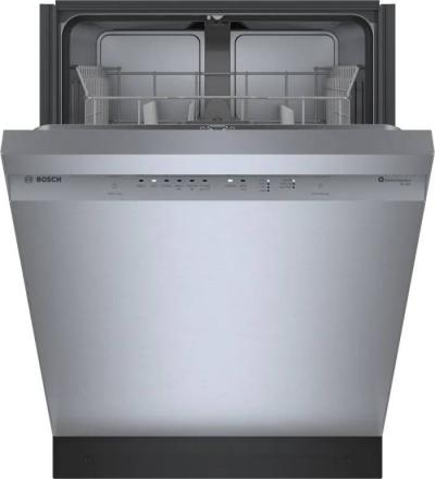 24" Bosch 300 Series Recessed Handle Dishwasher - SHE41CM5N