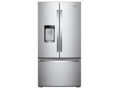 36" Whirlpool Counter Depth French Door Refrigerator in Fingerprint Resistant Stainless Finish - WRFC9636RZ