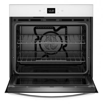 30" Whirlpool 5.0 Cu. Ft. Single Wall Oven with Air Fry When Connected - WOES5030LW