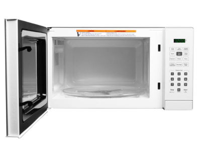 17" Danby 1.1 Cu. Ft. Microwave with Convenience Cooking Controls in White - DBMW1121BWW