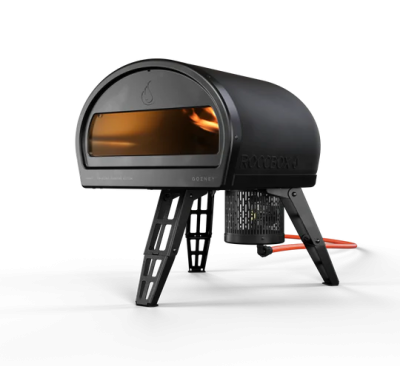 12" Gozney Roccbox Propane Outdoor Pizza Oven in Black - GRPBKUS1615