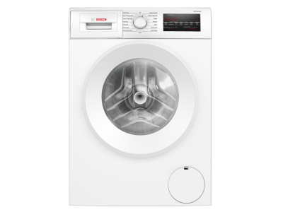 24" Bosch 300 Series Compact Front Load Washer in White - WGA14400UC