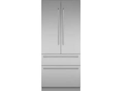 36" Thermador Freedom Built-in French Door Bottom Freezer Masterpiece Stainless Steel - T36BT110NS