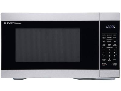 Sharp 1.1 cu. ft. Carousel Countertop Microwave Oven - SMC1162KSC