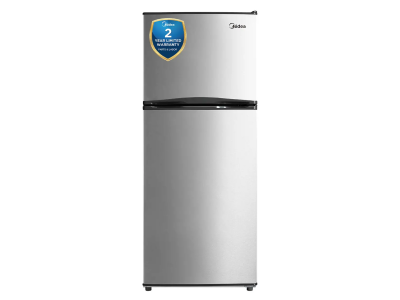 24" Midea 11.5 Cu. Ft. Top Mount Freezer Refrigerator - MRT12B2AST